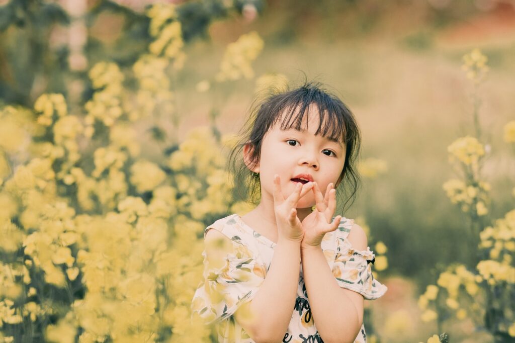 child, flower wallpaper, girl, rapeseeds, flowers, nature, flower background, meadow, cute, beautiful flowers, kid, young, childhood, spring, portrait